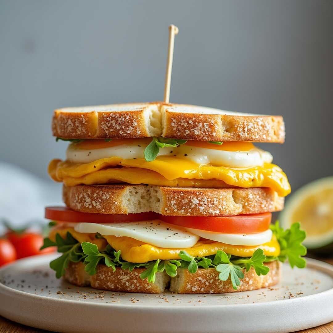 Elevated Egg Sandwich
